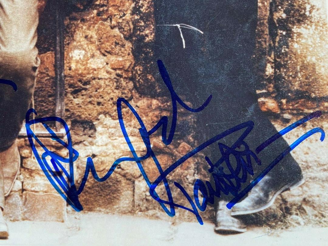 Paul Newman & Robert Redford Butch Cassidy Signed Photo