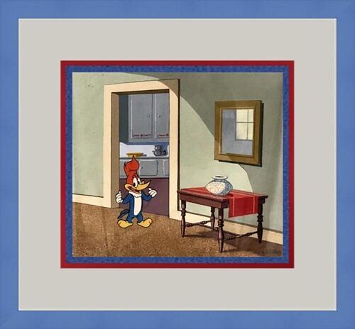 1950's Woody Woodpecker Hand Painted Cel Walter Lantz