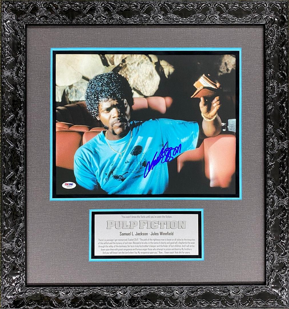 Samuel L. Jackson Signed Pulp Fiction Photo