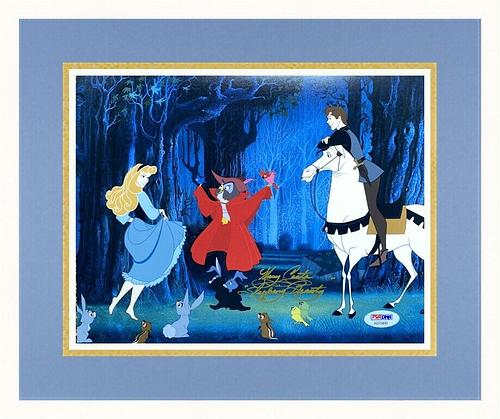 Mary Costa Signed Sleeping Beauty Photo
