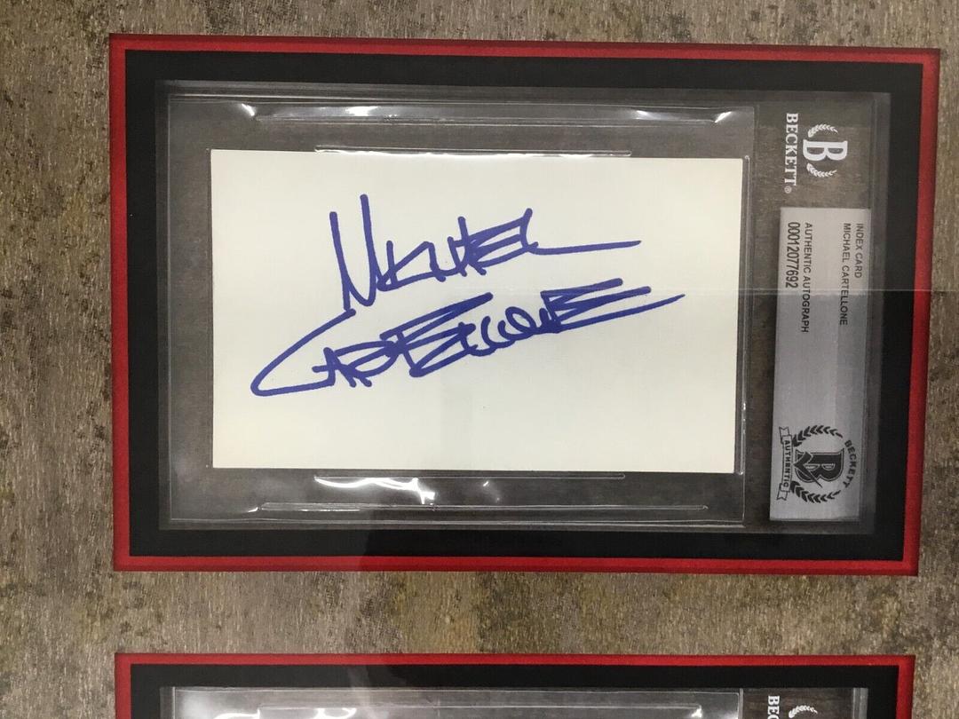 Damn Yankees Coming Of Age Band Signed Slabbed Cards