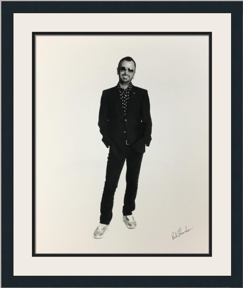 Rob Shanahan Signed Ringo Starr Photograph