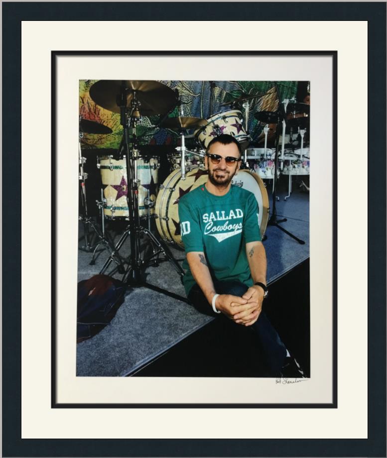 Rob Shanahan Signed Ringo Starr Photograph
