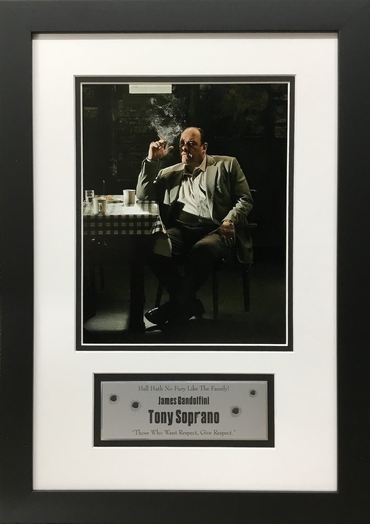 James Gandolfini Sopranos Respect Photo