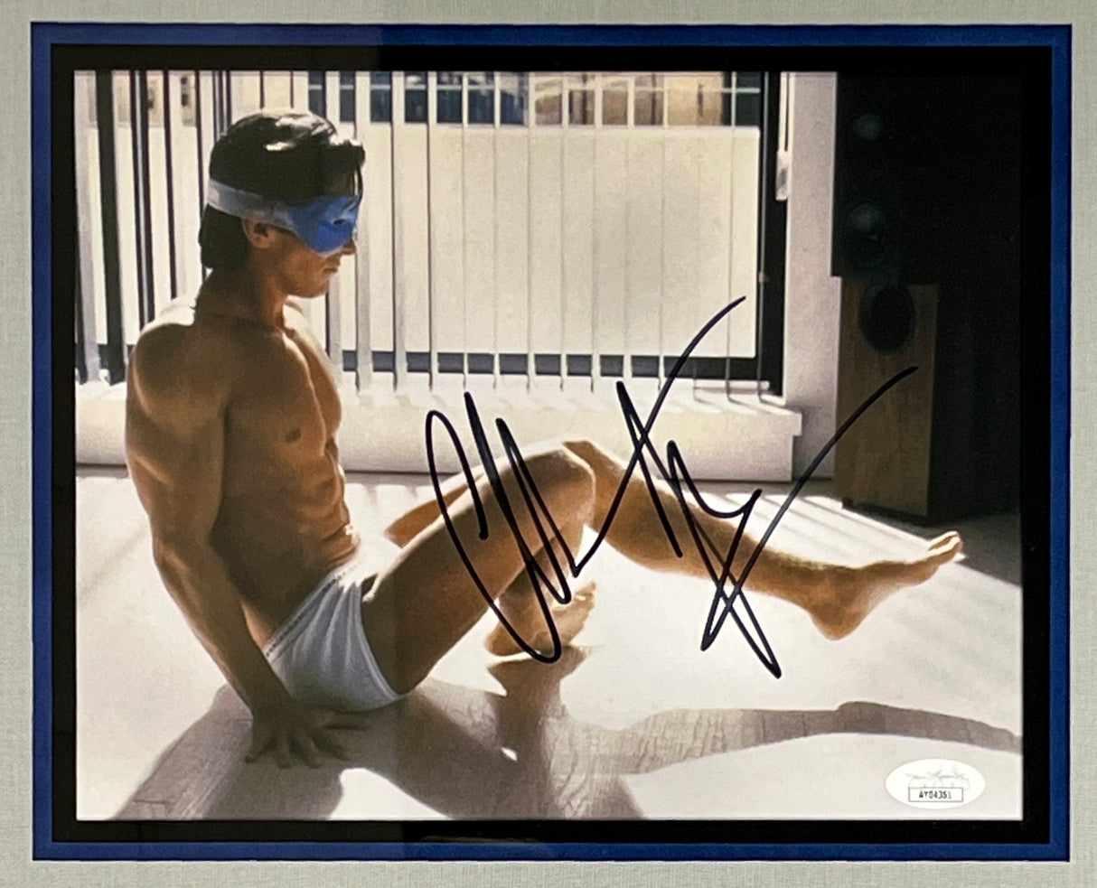 Christian Bale-American Psycho signed photo