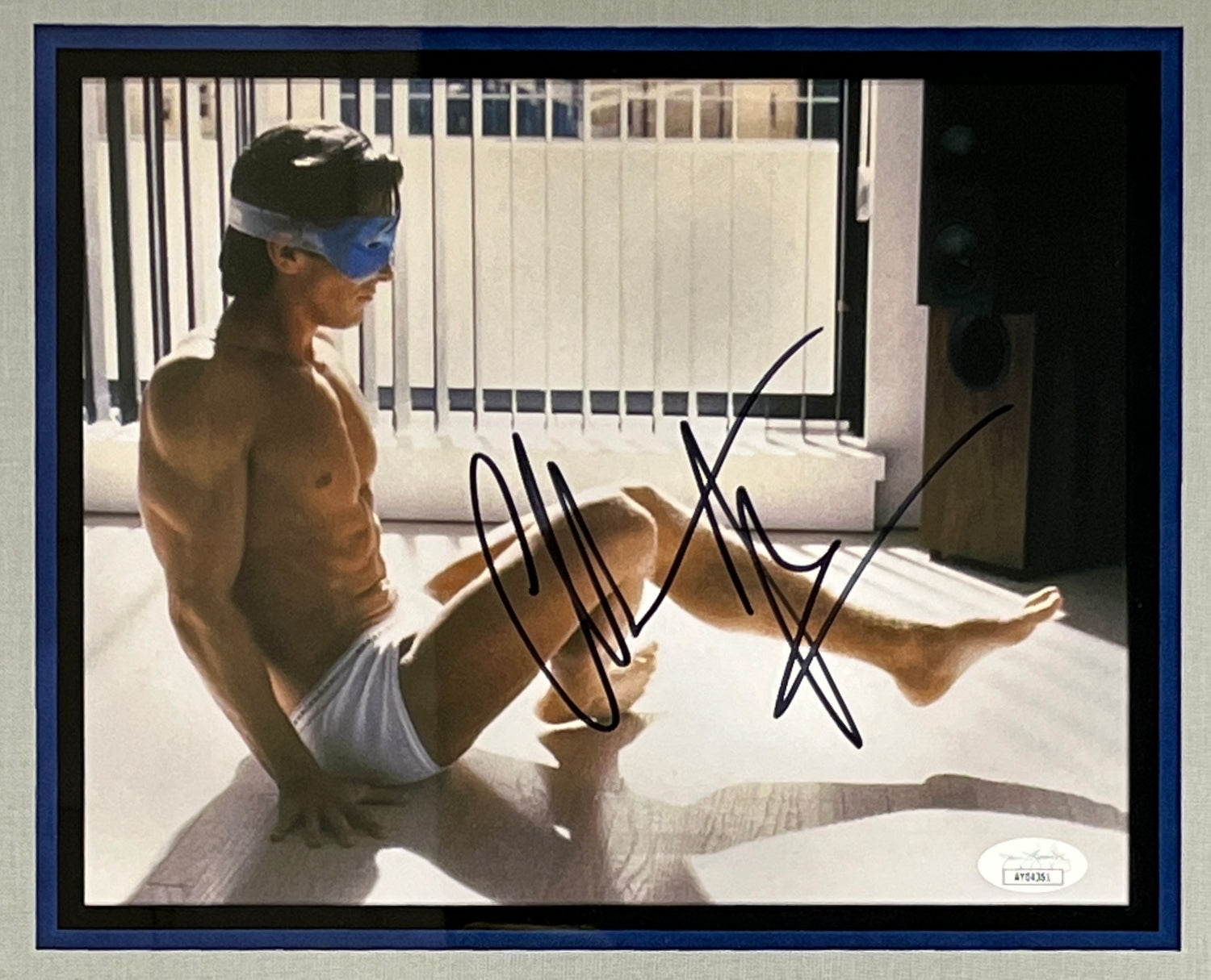 Christian Bale-American Psycho signed photo
