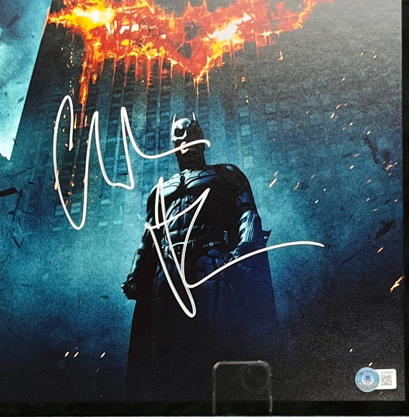 Cristian Bale-Batman signed photo