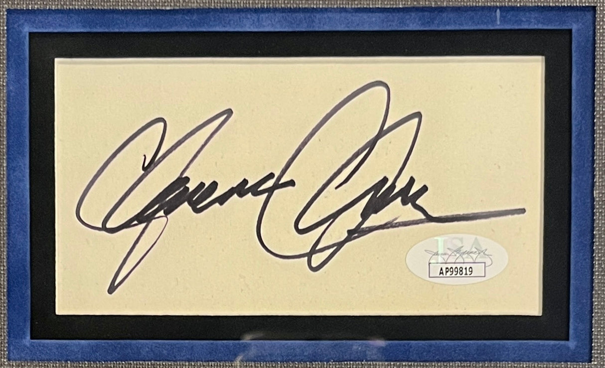 Bruce Springsteen/Clarence Clemons-Born To Run signed cuts