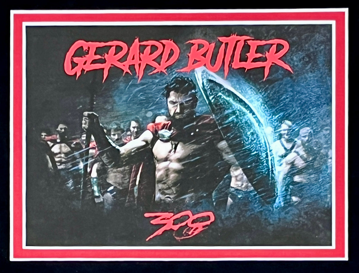Gerard Butler-King Leonidas 300 signed photo