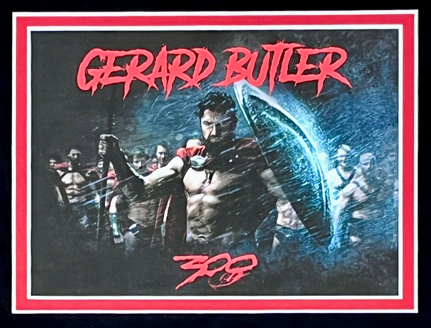 Gerard Butler-King Leonidas 300 signed photo