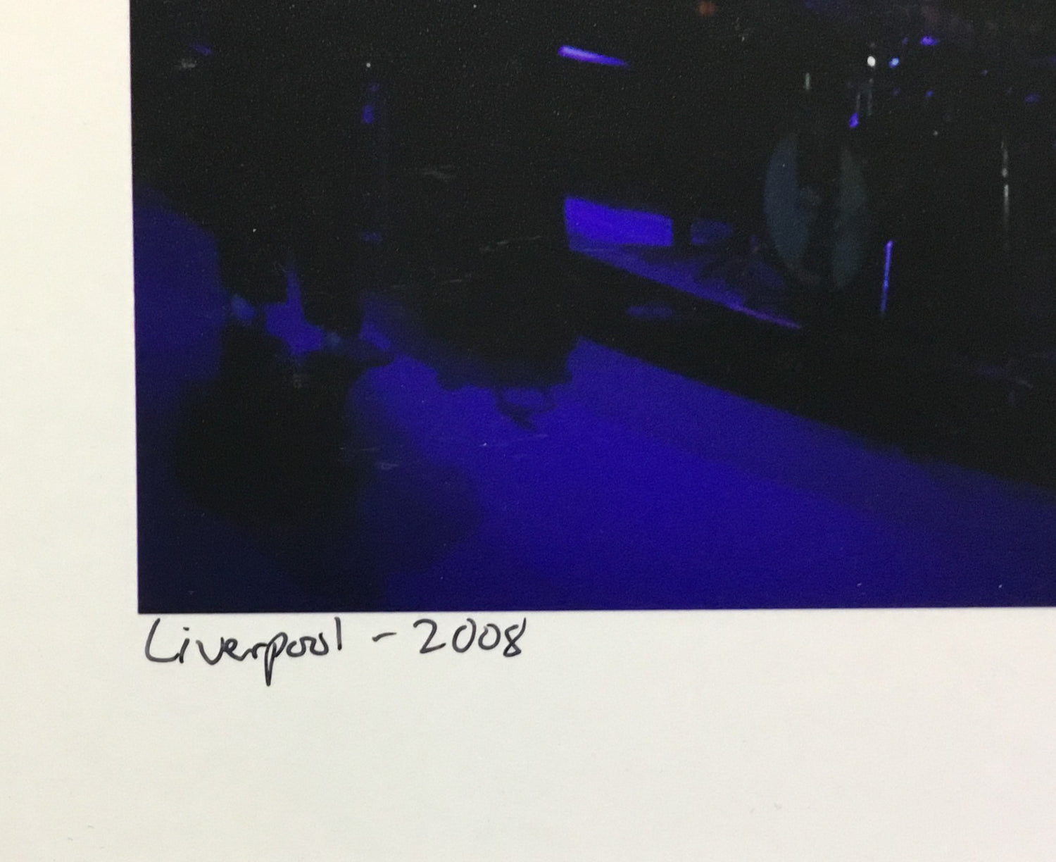 Rob Shanahan Signed Ringo Starr Liverpool England 2008 Photograph