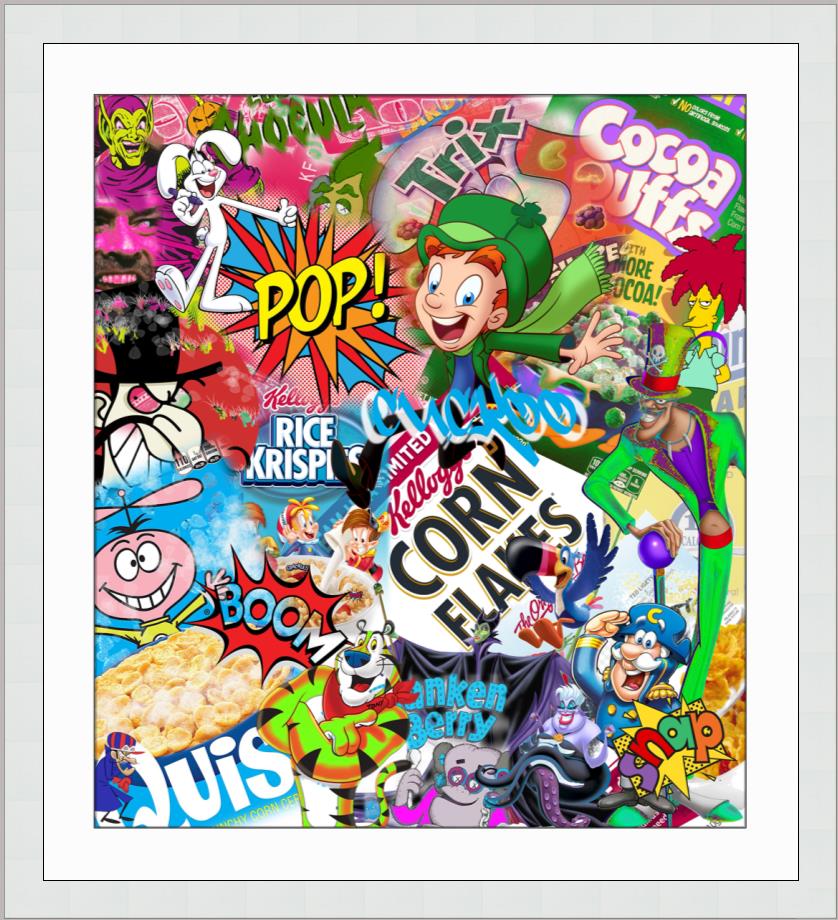 Punk Cereal Killers I Limited Edition Giclee on Paper