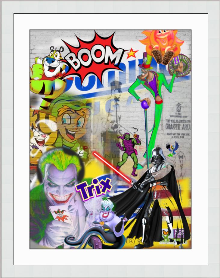 Punk Cereal Killers II Limited Edition Giclee on Paper