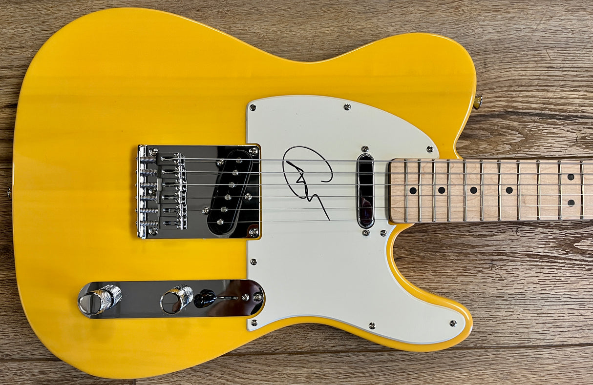 Eric Clapton (Cream/Yardbirds) signed Fender Squire guitar