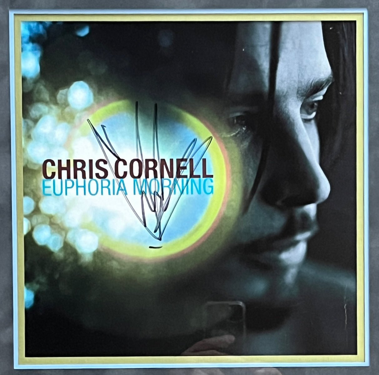 Chris Cornell-Soundgarden/Audio Slave signed poster