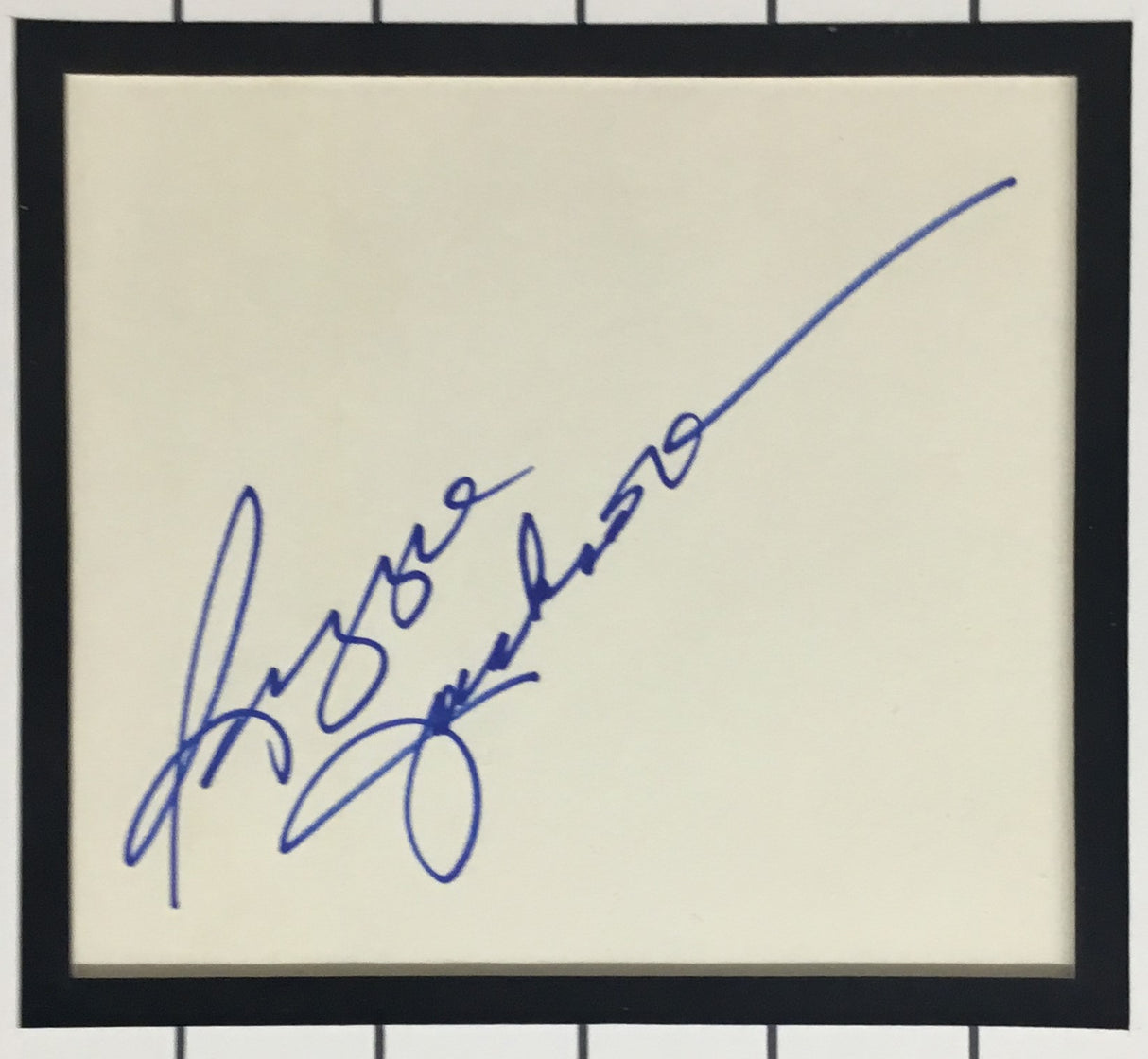 Reggie Jackson-New York Yankees signed cut