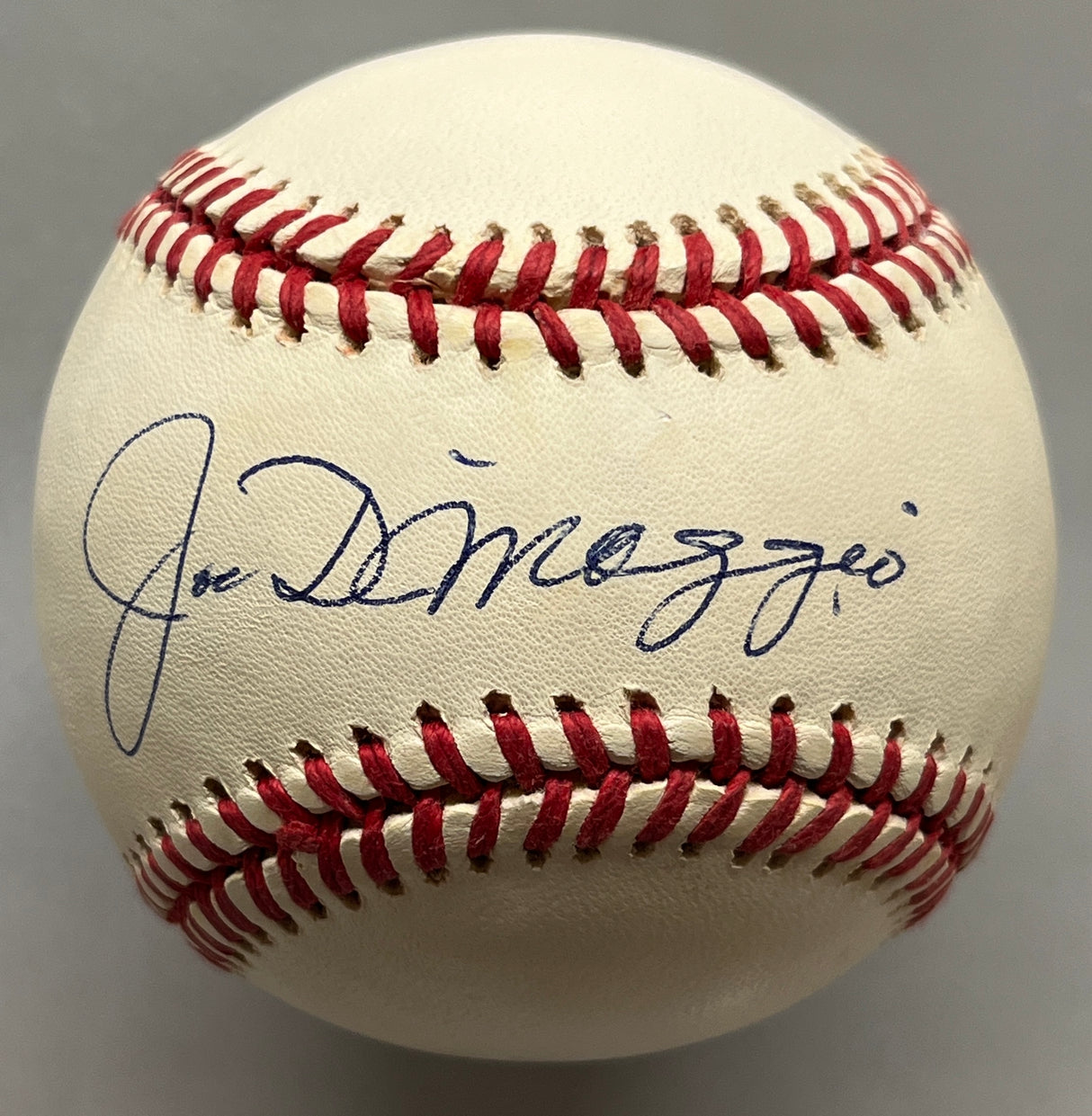 Joe DiMaggio signed A.L. Baseball-JSA