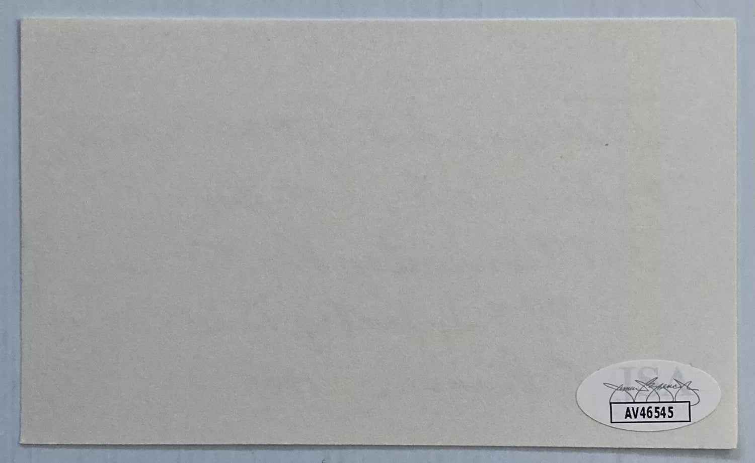 Desmond Doss signed cut