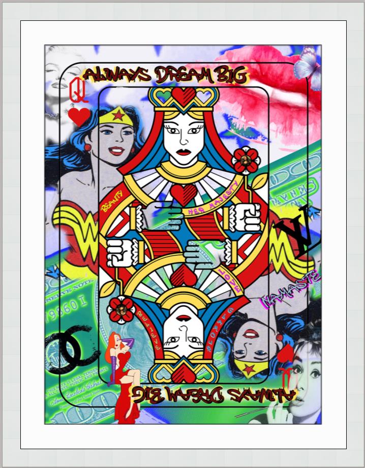 Punk Drama Queen Limited Edition Giclee on Paper