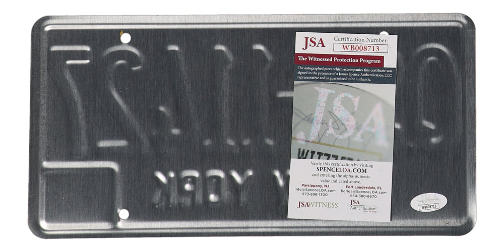 Entourage Cast signed License Plate