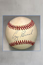 Autographed President Baseball George Bush