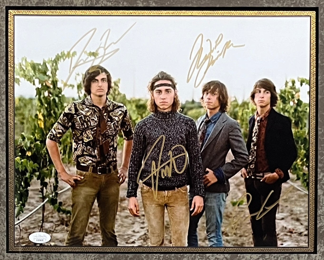Greta Van Fleet signed 11x14 photo