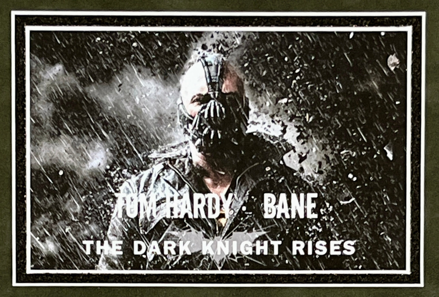Tom Hardy-Bane signed photo