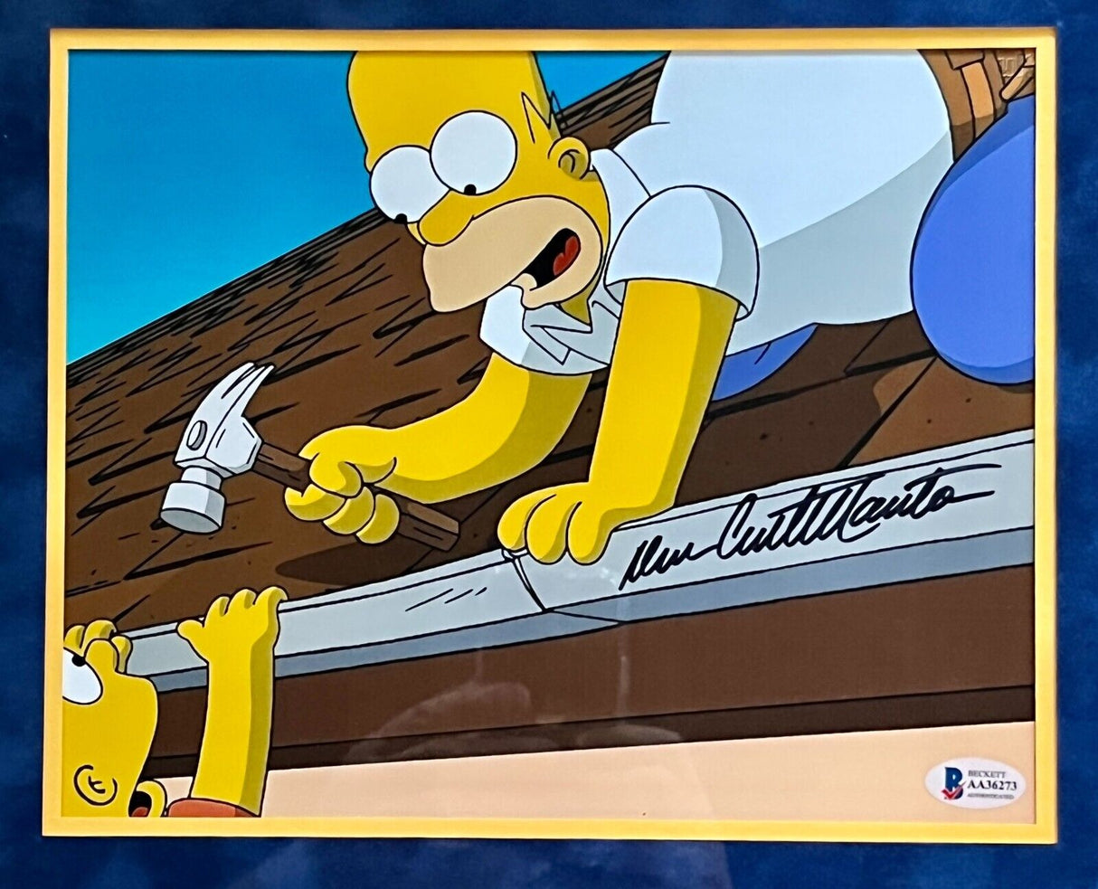 Dan Castellaneta-Homer Simpson signed photo
