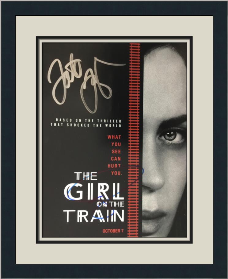 Tate Taylor Emily Blunt The Girl On The Train Signed Photo
