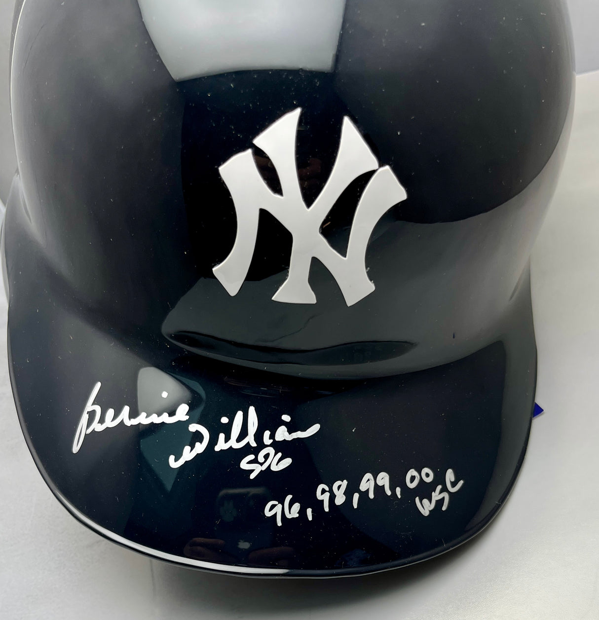 Bernie Williams-Yankees signed Full size batting Helmet
