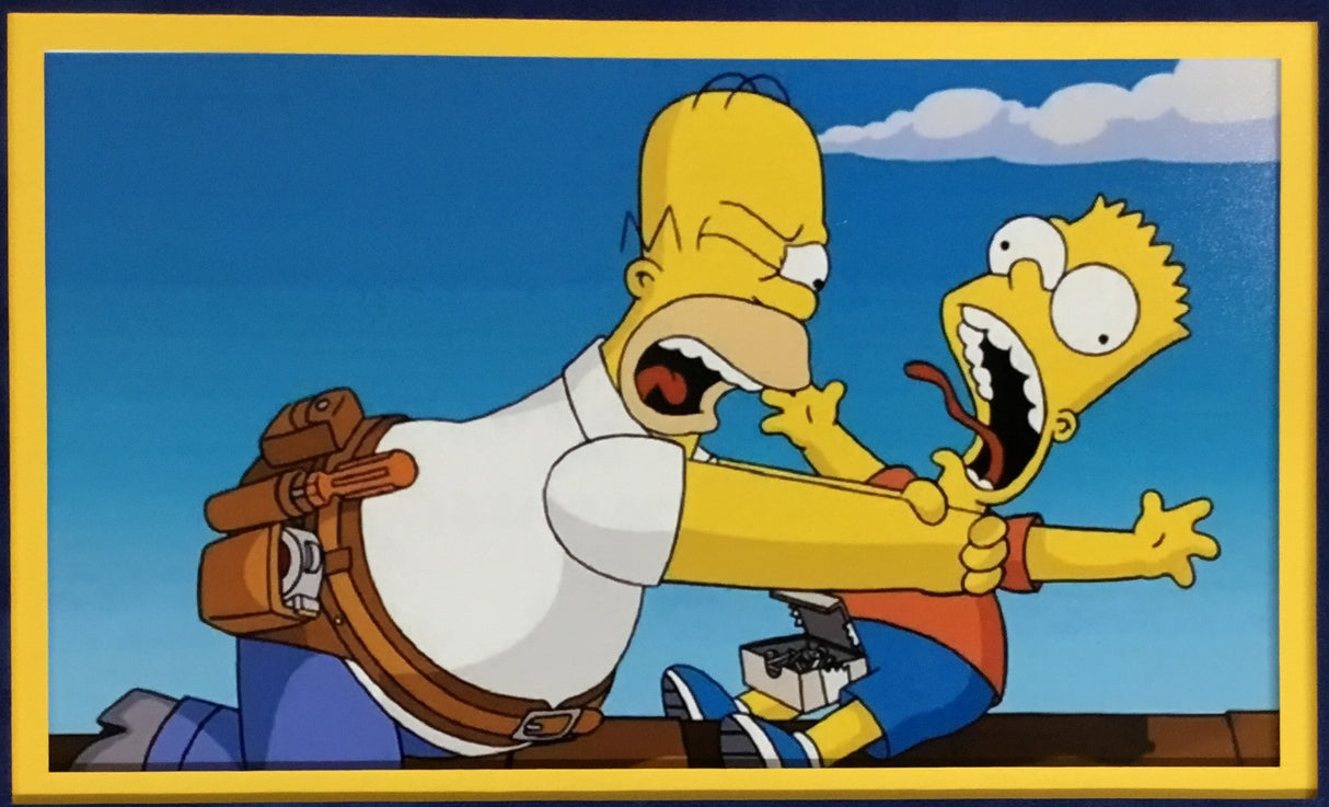 Dan Castellaneta-The Simpson's signed cut