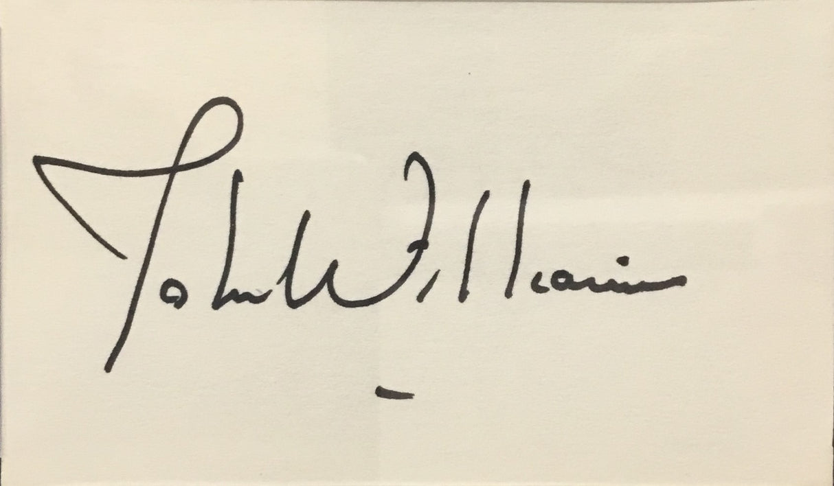 John Williams Composer Signed Empire Strikes Back Star Wars Signed Display