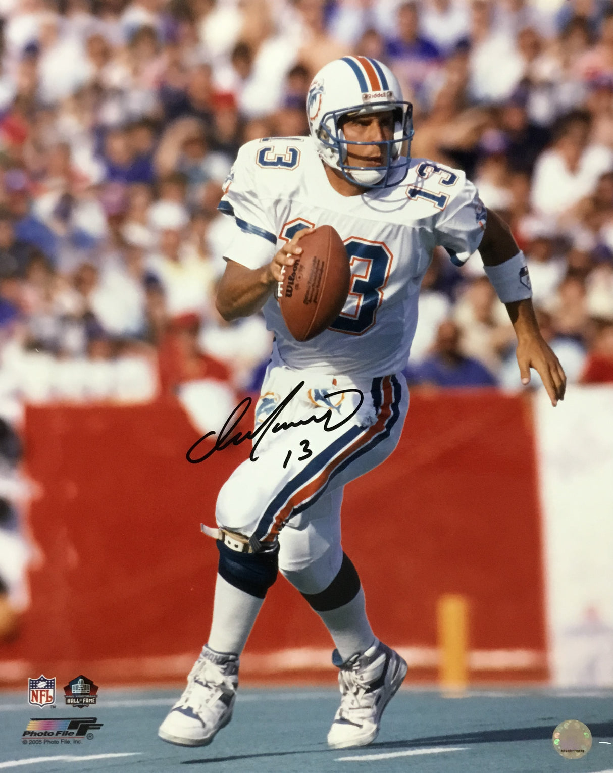 Dan Marino signed 16x20 photo