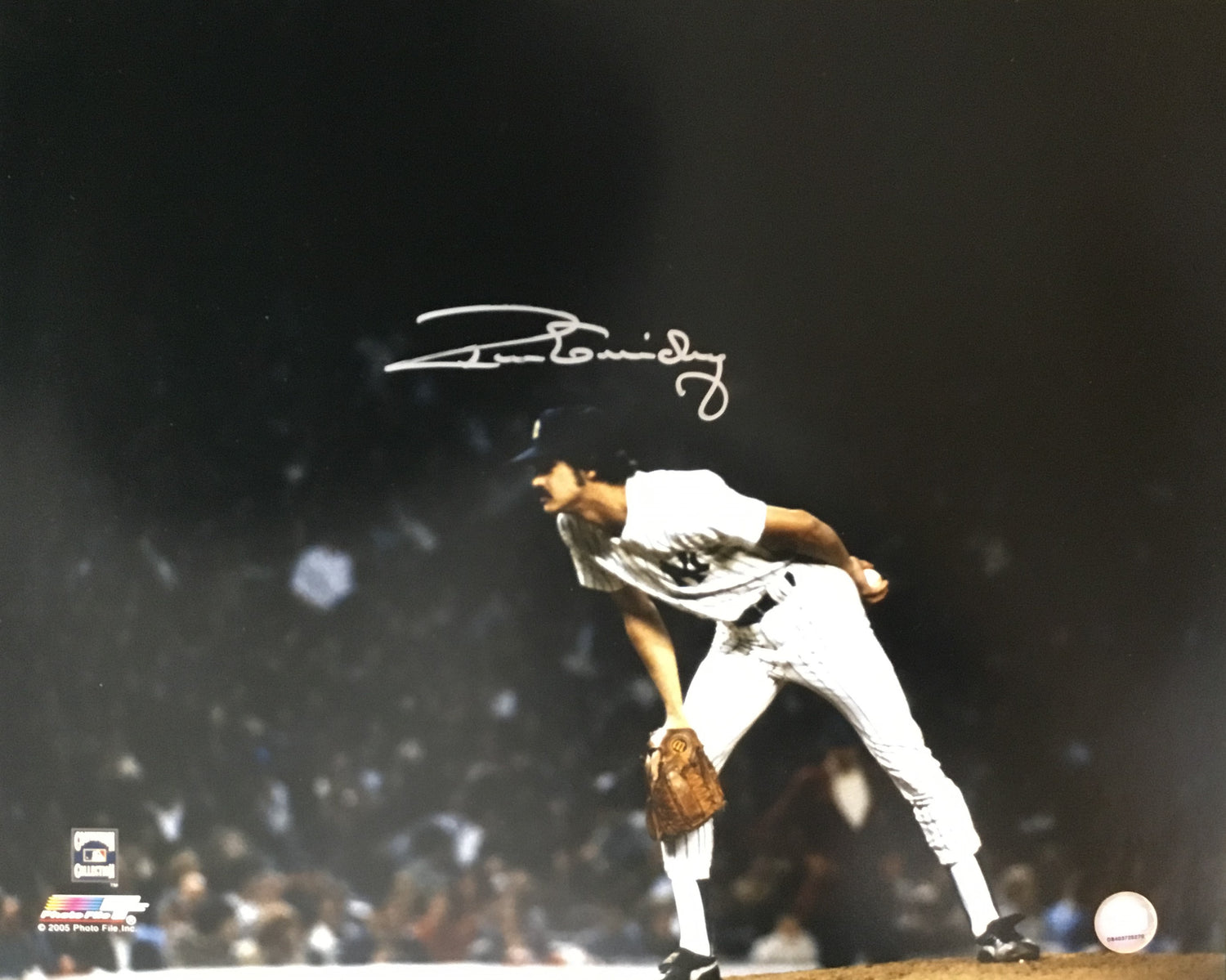 Ron Guidry signed 16x20 photo