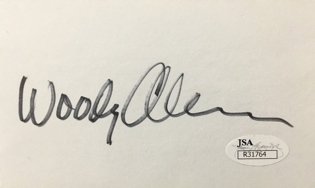 Woody Allen Annie Hall Signed Custom Framed Photo