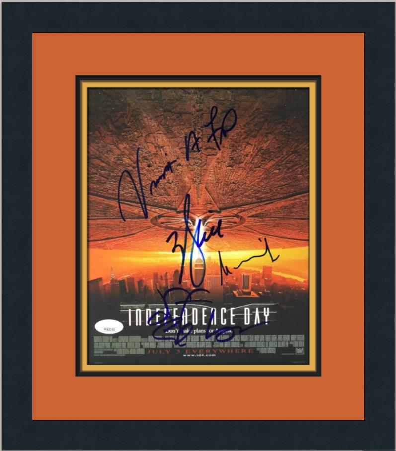 Independence Day Will Smith Vivica A Fox Signed Cast Photograph