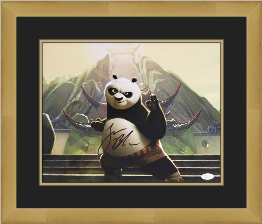 Jack Black Po Kung Fu Panda Signed Photograph