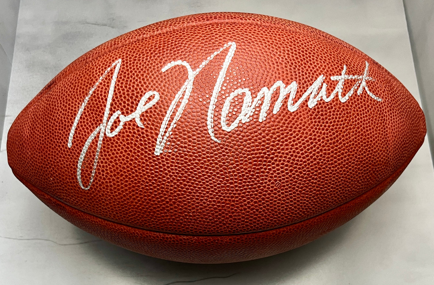 Joe Namath-Jets signed Super Bowl III football