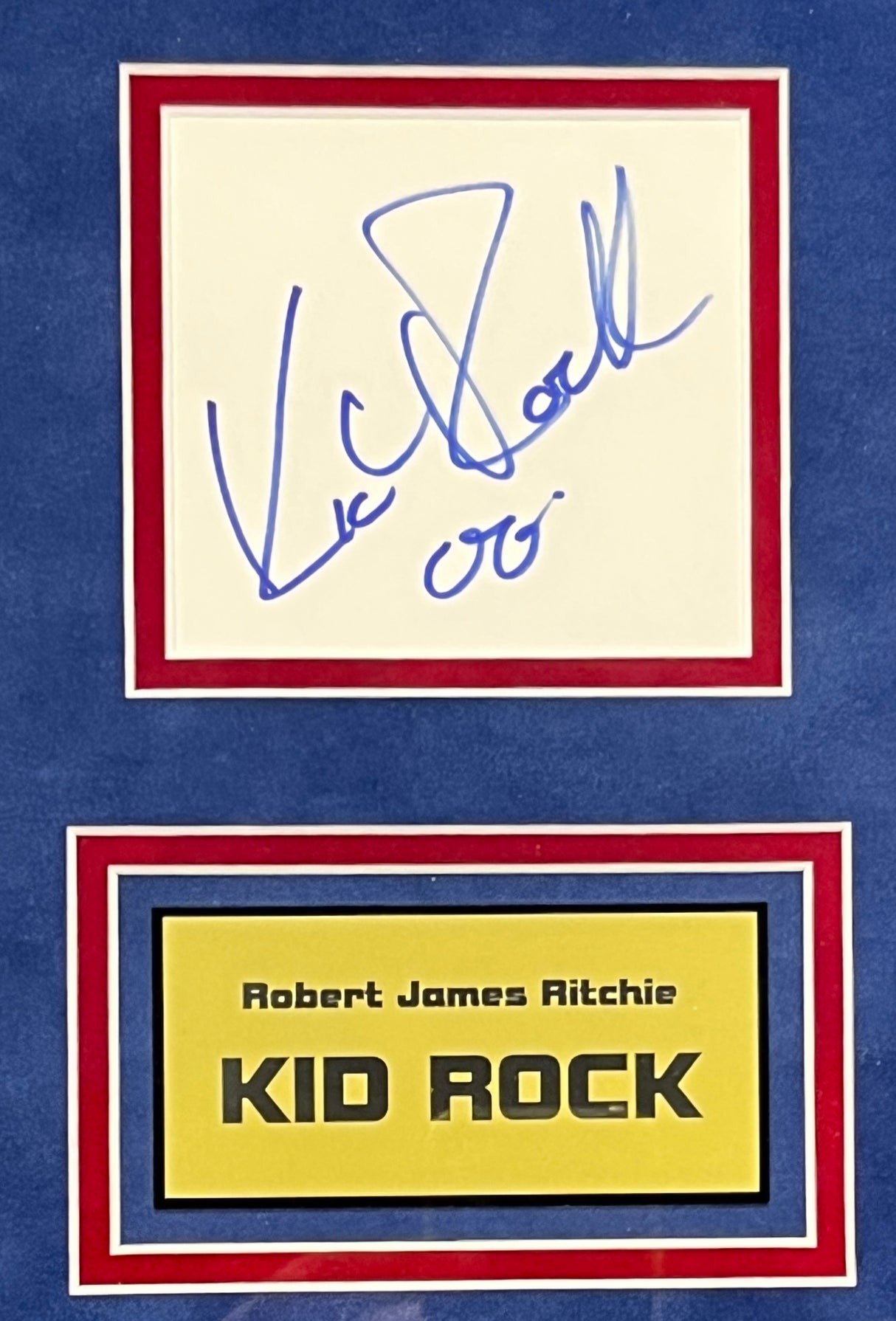Kid Rock signed Cut