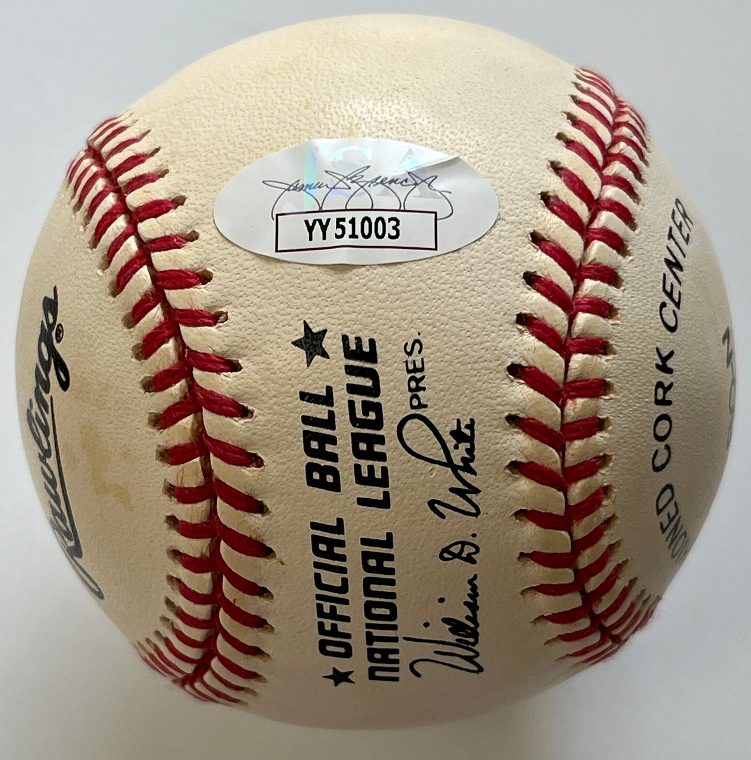 Sandy Koufax signed National League baseball-JSA