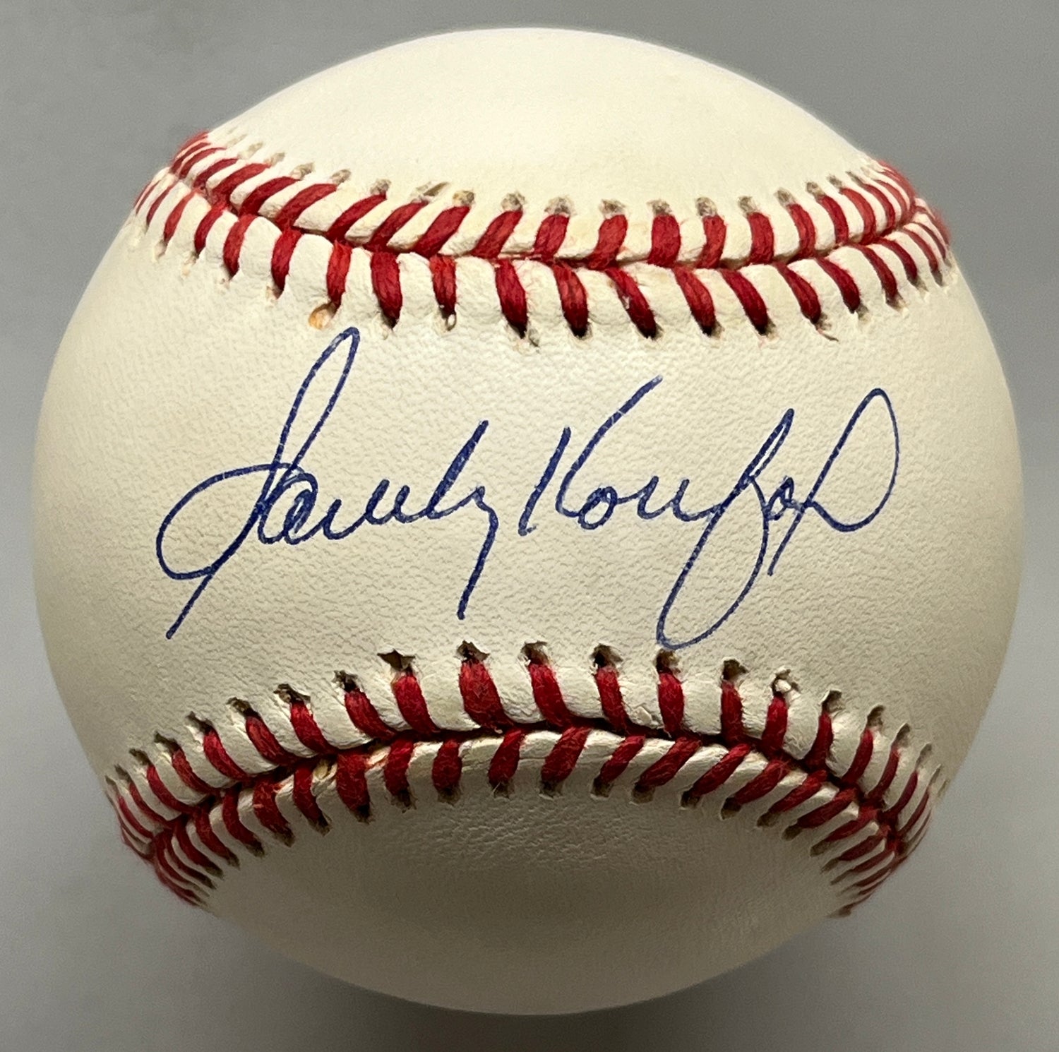 Sandy Koufax signed N.L. Baseball-JSA