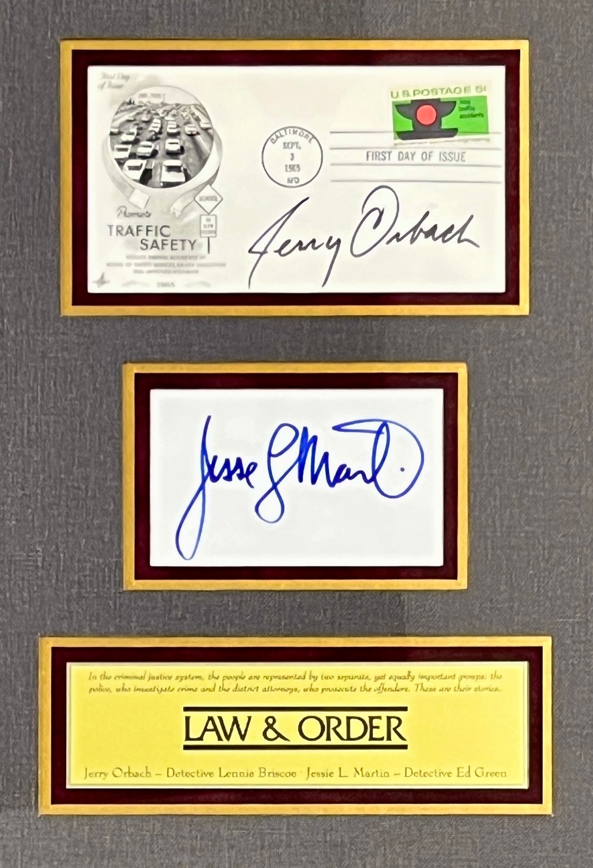 Jerry Orbach/Jessie Martin-Law and Order cuts