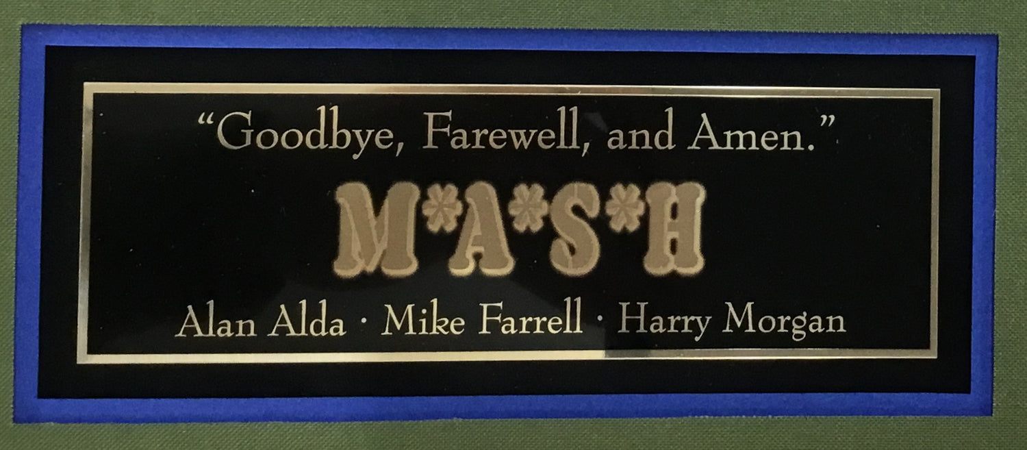 M*A*S*H  cast signed cuts