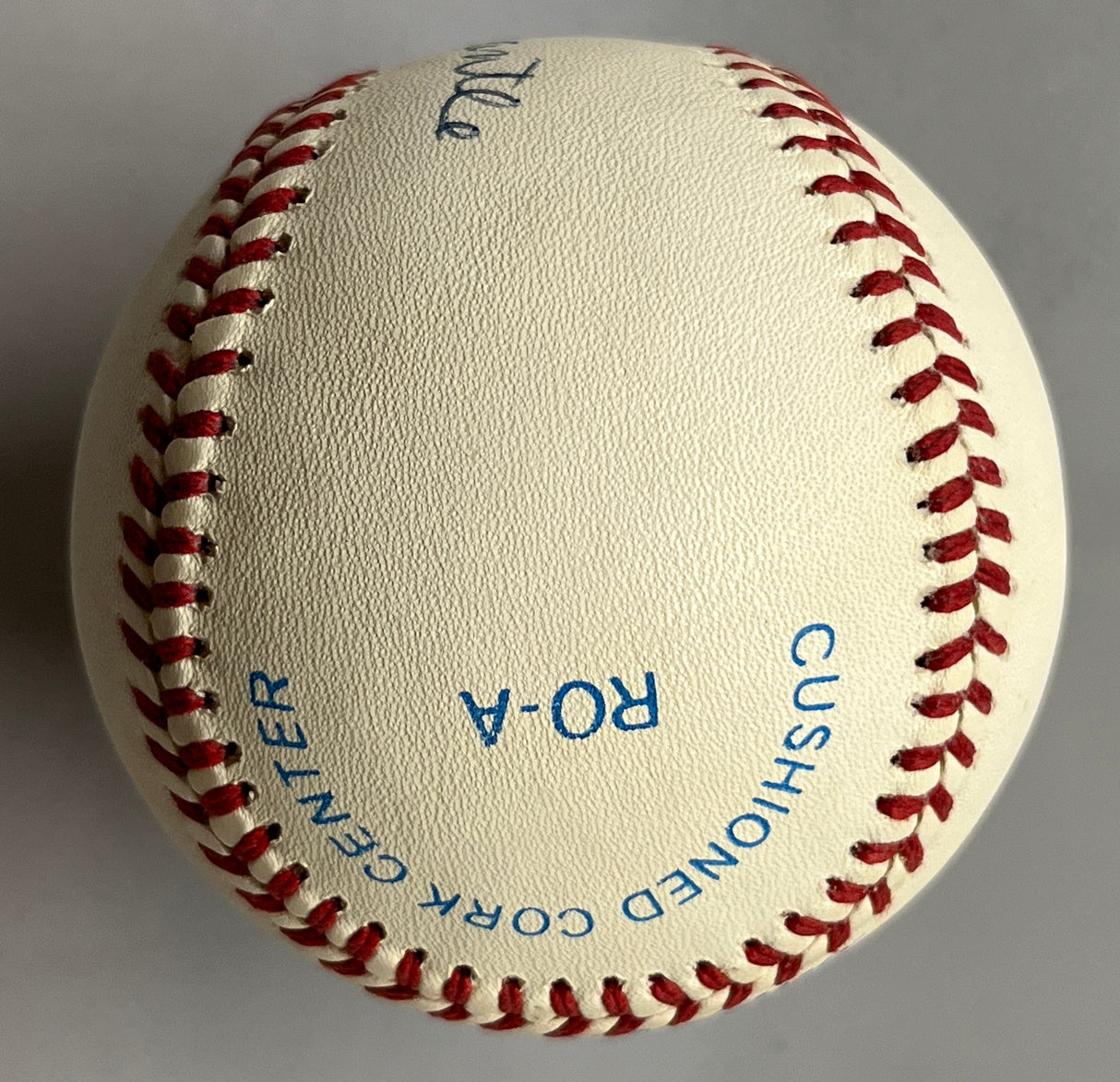 Mickey Mantle signed A.L. Baseball-JSA ZZ25048