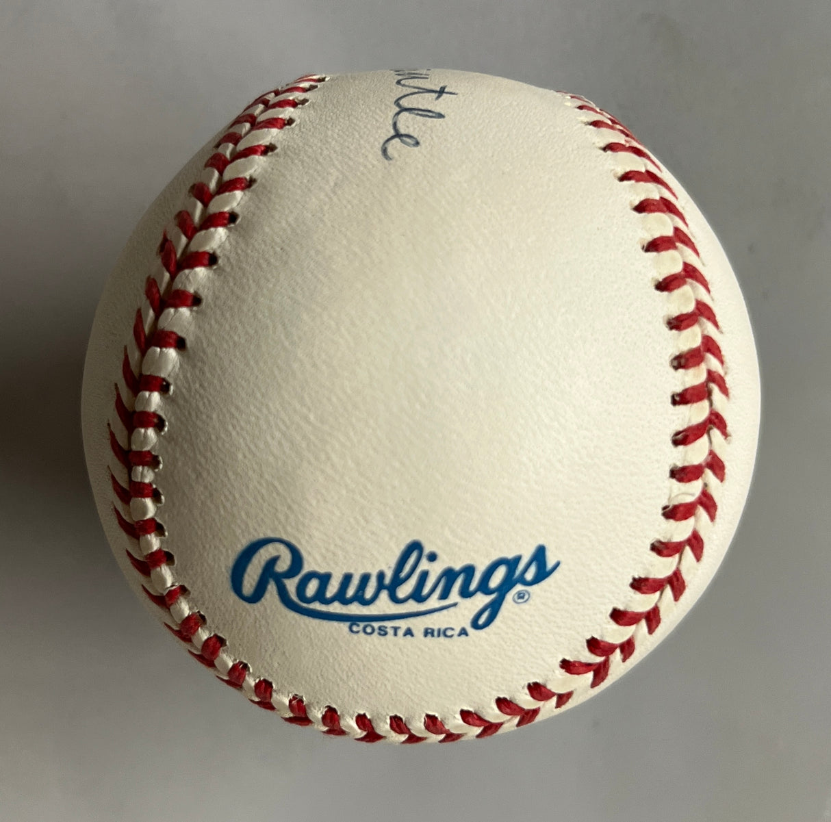 Mickey Mantle signed A.L. Baseball-JSA