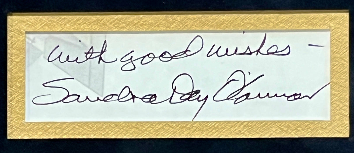 Sandra Day O'Connor-Supreme Court signed cut signature