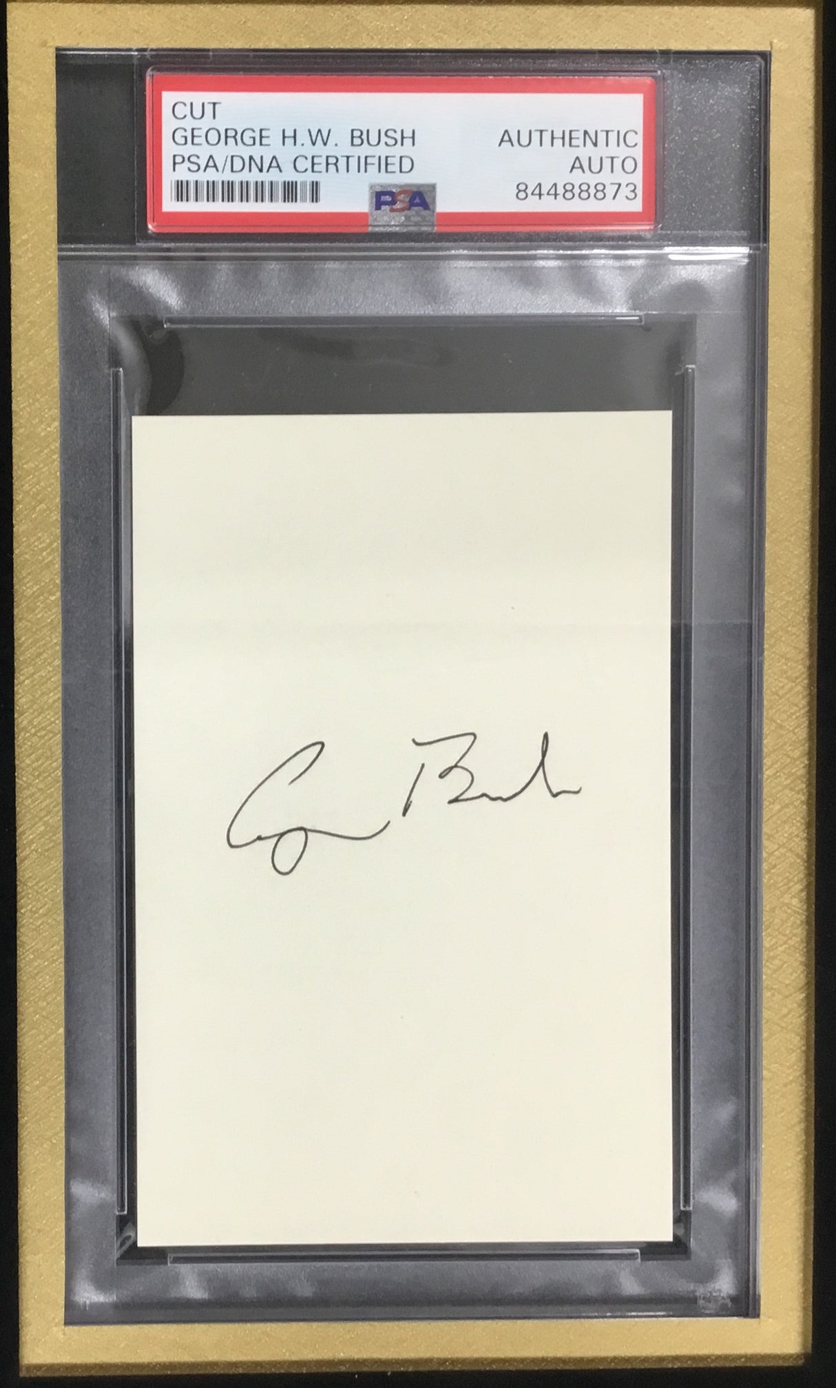 U.S. Presidents-Reagan, Nixon, Ford, Carter, Bush signed display