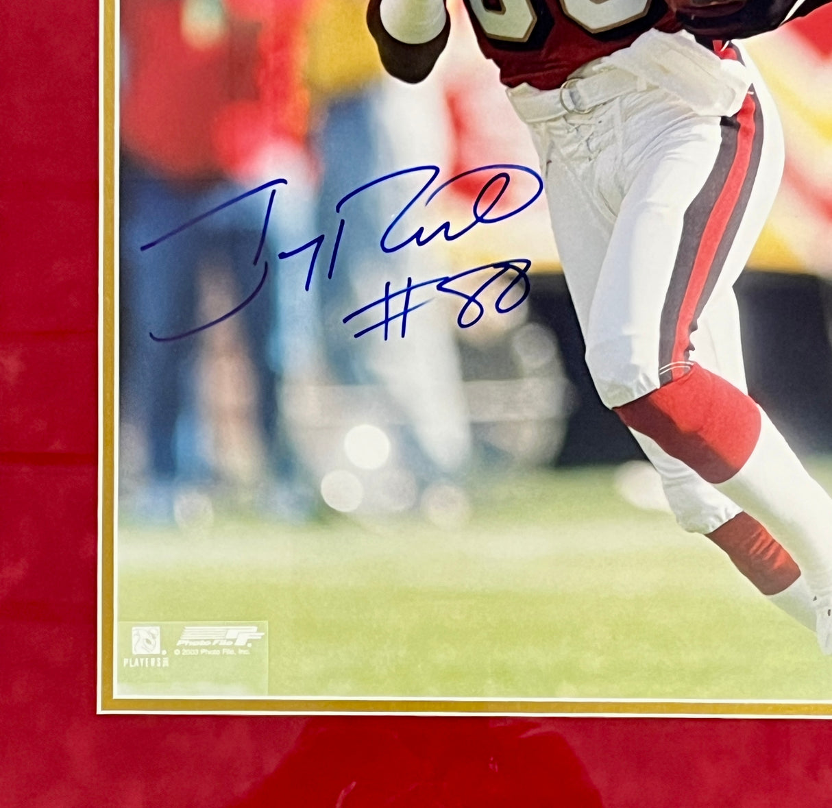 Jerry Rice signed 16x20 photo