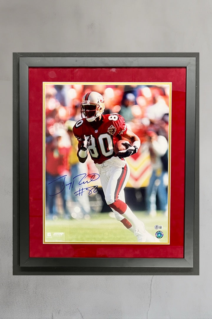Jerry Rice signed 16x20 photo