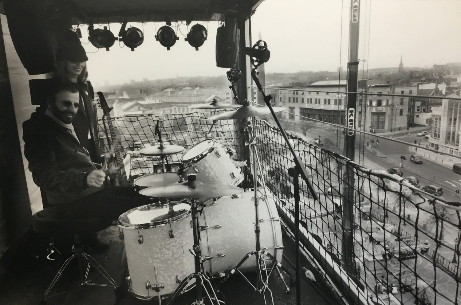 Rob Shanahan Ringo Starr & Barbara Bach Giclee on Paper Photograph
